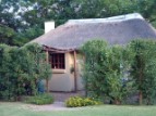 The thatch cottage is the only unit on the property guaranteeing you absolute privacy when staying at The Farm House Hartebeestfontein self catering accommodation